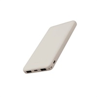 MAKER　10000ｍAhモバイルバッテリー　CLA-01(アイボリー)