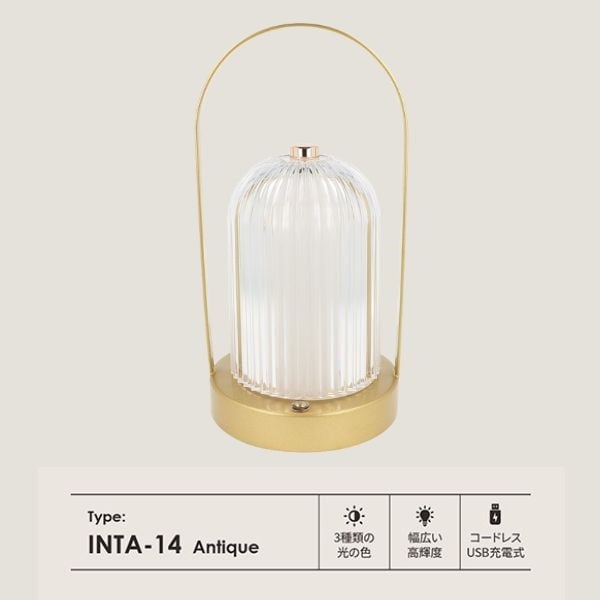 MAKER インテリアライトアンティーク(ランプ) INTA-14 | イオン