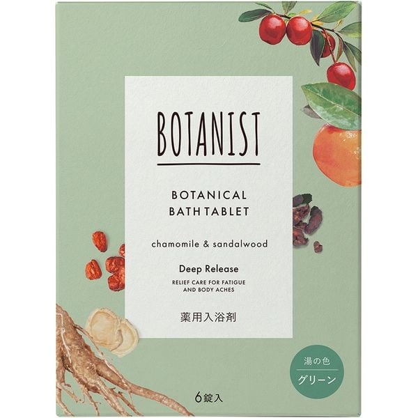 ボタニスト ボタニカル バスタブレット 40g×6錠 BOTANIST I－ne 【医薬部外品】(ディープリリース)