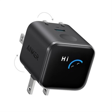 Anker Nano Charger（45W、Display、スイングプラグ）