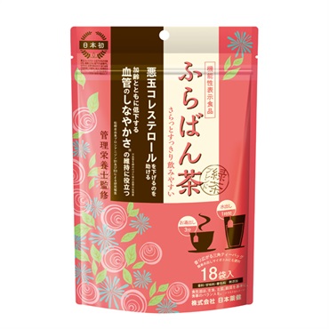 ふらばん茶 緑茶ブレンド 18袋 日本薬健 【機能性表示食品】