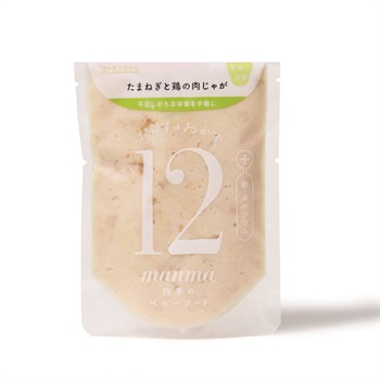 manma 四季のベビーフード たまねぎと鶏の肉じゃが 12ヶ月頃～ 離乳食(4573285601164)