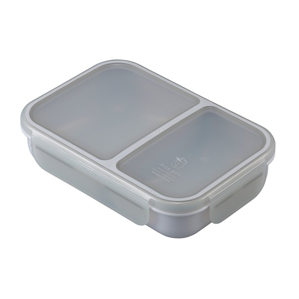 シービージャパン　汁漏れしにくい弁当箱 抗菌ライスボーイ　700ml(ライトグレー)