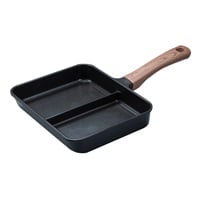 シービージャパン　IH対応　二品同時に作れるフライパンMC(ブラック)