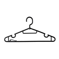 シービージャパン　The Hangers ターンフックハンガー 10P ブラック(ブラック)
