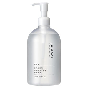 アンレーベル モイスト ボタニカル 化粧水 500ml アンレーベル unlabel