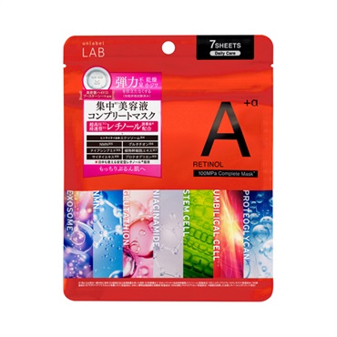 R コンプリート シートマスク 7枚入 アンレーベル ラボ unlabel LAB