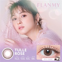 フランミー ワンデー 1day チュールロゼ　 佐々木希 カラコン 10枚(チュールロゼ-±0.00)