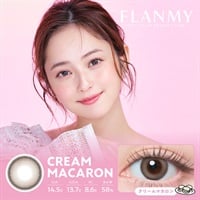 フランミー ワンデー 1day クリームマカロン　佐々木希 カラコン 10枚(クリームマカロン-±0.00)