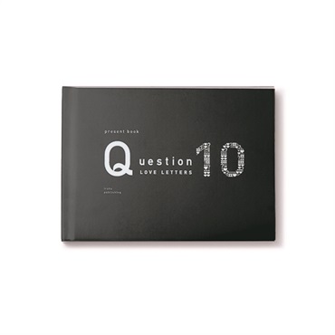 PRESENT BOOK QUESTION LOVE LETTERS 10(QLL‐02 BLACK)