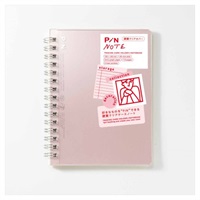 PiN NOTE A6ミニサイズ(ピンク)