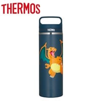 サーモス　真空断熱携帯マグ　0.8L　 JOW-800PK　Pokémon　ポケモン(リザードン／ダークネイビー)