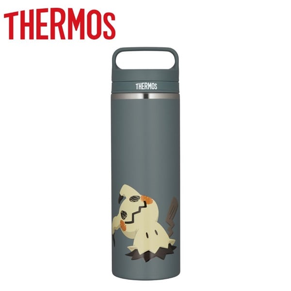 サーモス　真空断熱携帯マグ　0.8L　 JOW-800PK　Pokémon　ポケモン(ミミッキュ／グレーネイビー)