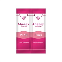 &honey アンドハニー カラフル カラーシャンプー チェリーピンク 2連お試し(10mL×2)