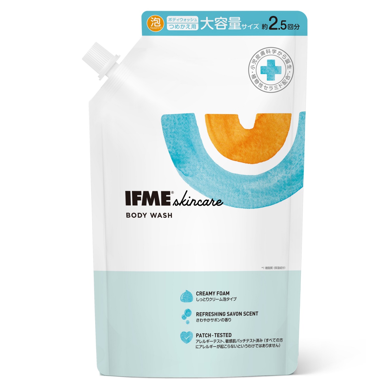IFME イフミー ボディウォッシュ 泡 つめかえ用 大容量 1000ml ベビー(4573665030164)