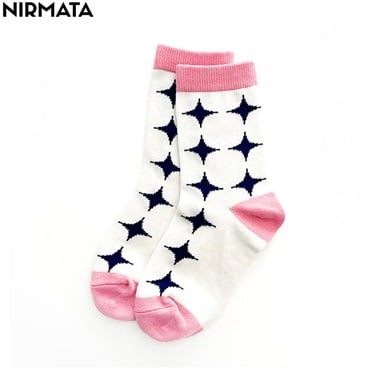 NIRMATA(ニルマータ) 星柄クルー丈ソックス 男の子 女の子 キッズ