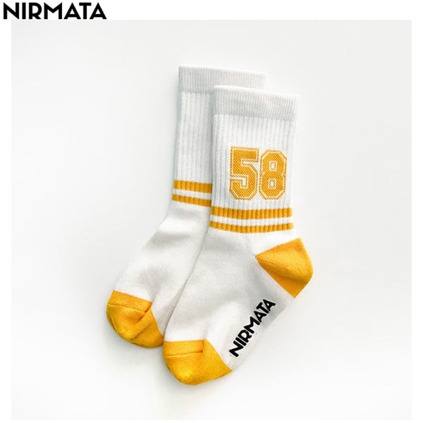 NIRMATA(ニルマータ) ＮＯクルー丈ソックス 男の子 女の子 キッズ(オフ-15-20cm)