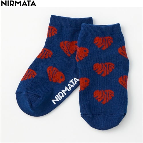 NIRMATA(ニルマータ) ハートショート丈ソックス 男の子 女の子 キッズ