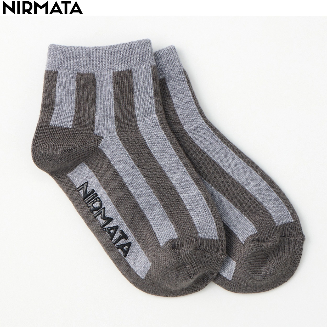 NIRMATA(ニルマータ) ストライプショート丈ソックス 男の子 女の子
