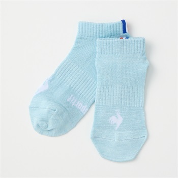 ルコック メッシュスニーカー丈ソックス 男の子 女の子 キッズ(サックス-19-24cm)