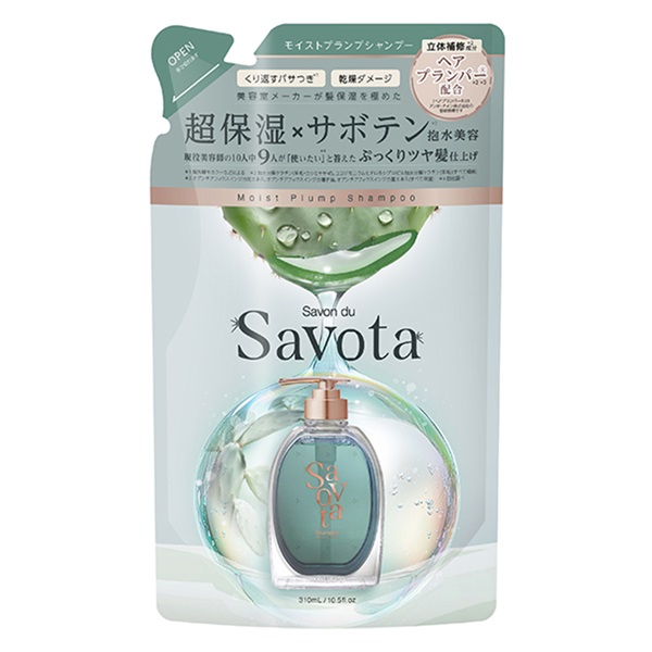 サボンドサボタ モイストプランプ シャンプー つめかえ 310ml Savon du