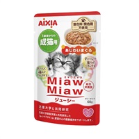 MiawMiaw ジューシー 成猫用 ゼリータイプ 60g ミャウミャウ MiawMiaw アイシア(あじわいまぐろ)