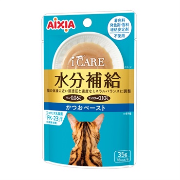 アイケア 水分補給 ペースト 35g i CARE アイシア(かつお)