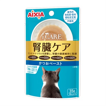 アイケア 腎臓ケア ペースト 35g i CARE アイシア(かつお)