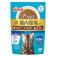 アイケア キャットドライ 成猫用 400g i CARE アイシア(フィッシュ味)