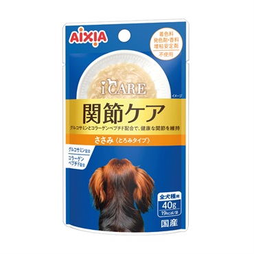 アイケア 犬用 ささみ とろみタイプ 40g i CARE アイシア(関節ケア)