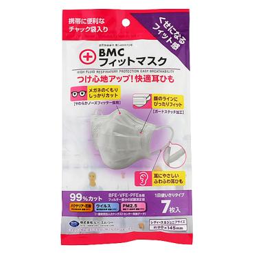 BMC フィットマスク 7枚 ビー・エム・シー(レディース＆ジュニア)
