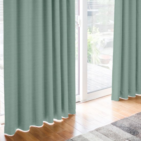 イオン カーテン ホームコーディ 断熱・UV幾何柄 レースカーテン | イオンスタイル