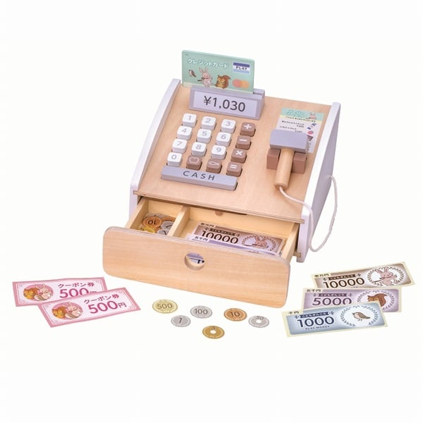 木製レジスターセット 4580160412005 3歳から | イオンスタイル