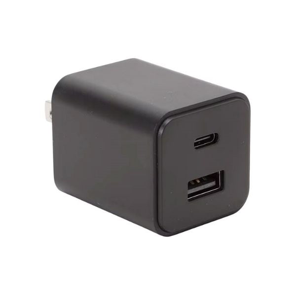 35W対応USB-A×Type-C ACチャージャー(ブラック)