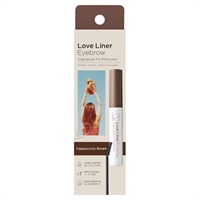 ラブ・ライナー シグネチャーフィットマスカラ アイブロウ カプチーノブラウン 6.5g ラブ・ライナー LoveLiner msh(ｶﾌﾟﾁｰﾉﾌﾞﾗｳﾝ)