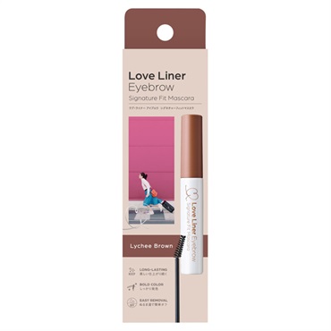 ラブ・ライナー シグネチャーフィットマスカラ アイブロウ ライチブラウン 6.5g ラブ・ライナー LoveLiner msh