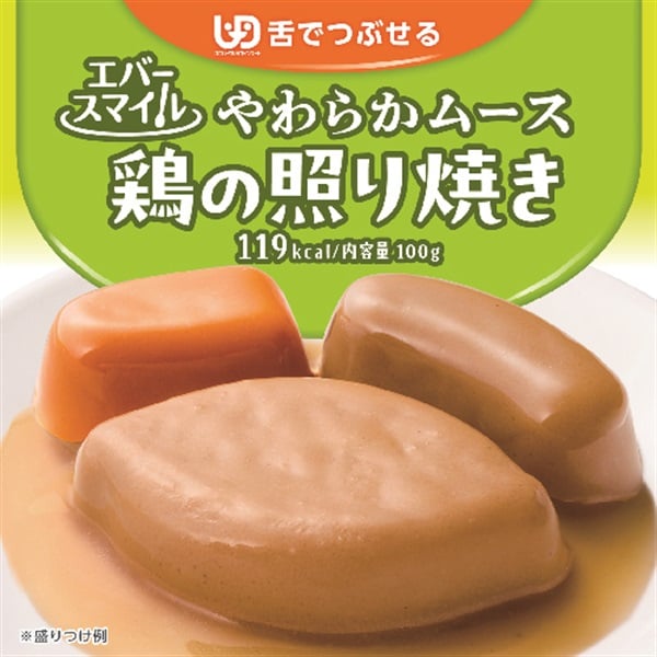 エバースマイル ムース食 100g デイリーシリーズ 大和製罐(鶏の照り焼き)