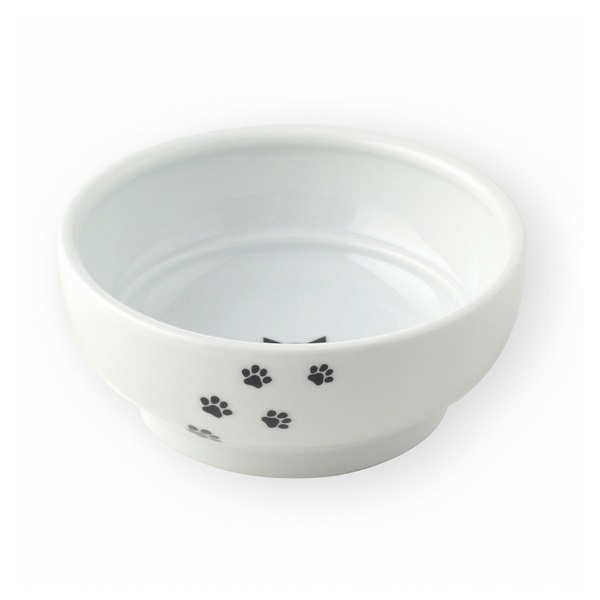 ハッピーダイニング 猫用 脚なしフードボウル 猫柄 1個 Happy Dining 猫壱(猫柄)