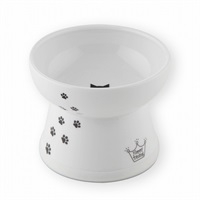 猫用 脚付フードボウル 猫柄 L 猫壱(猫柄)