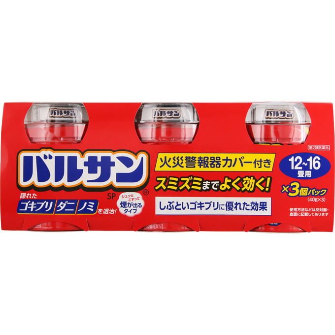 バルサン SP 12～16畳用 40g レック 【第2類医薬品】(40g×3個)