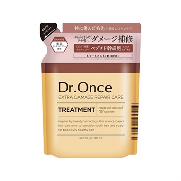 ドクターワンス エクストラダメージリペアケア ヘアトリートメント つめかえ 325ml Dr.Once