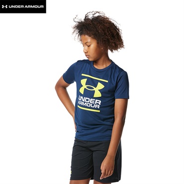 UNDER ARMOUR(アンダーアーマー) Ｔシャツショートスーツ 上下セット 男の子 女の子 キッズ 130cm-160cm