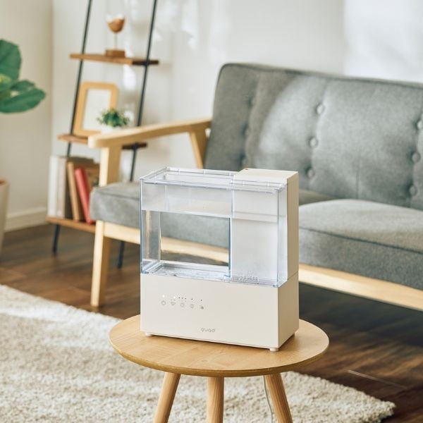 クワッズ 上部給水式 スチーム加湿器 QS562IV アイボリー | イオン
