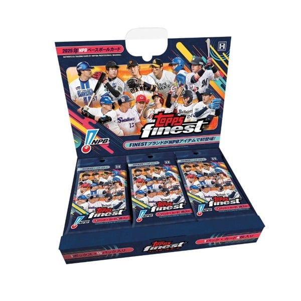 予約 2025年11月14日発売 2025 TOPPS NPB FINEST ベースボールカード