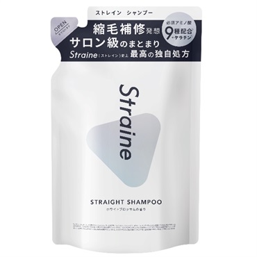 ストレイン ストレート シャンプー詰め替え用 ホワイトブロッサムの