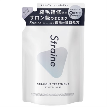 ストレイン ストレート トリートメント 詰め替え用 ホワイトブロッサム