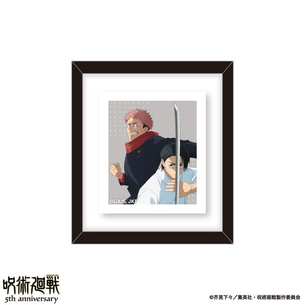 アニメ『呪術廻戦』5周年 雑誌用イラスト フレームマグネット A(1個)