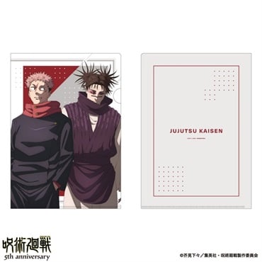 アニメ『呪術廻戦』5周年 雑誌用イラスト クリアファイル G