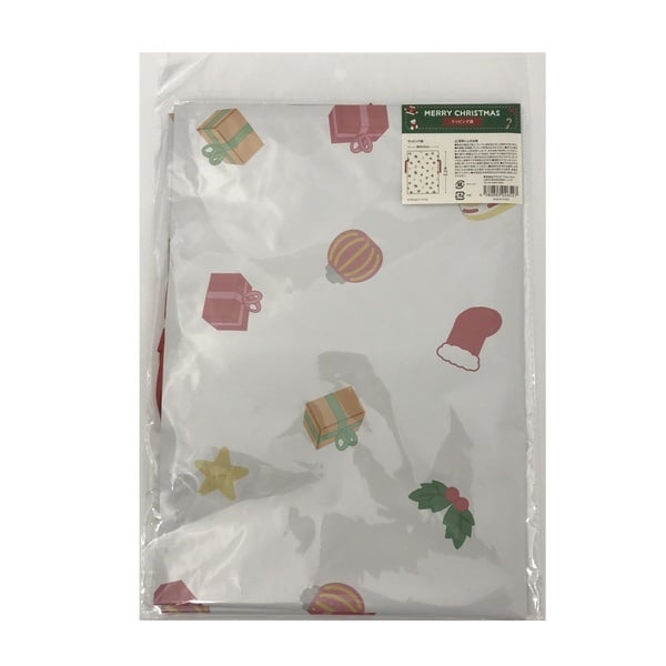 ラッピング袋 MERRY CHRISTMAS(1個)