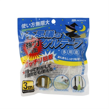 エスディアイジャパン 不思議なゲルテープ 幅3㎝×3M巻 FG-3 | イオン